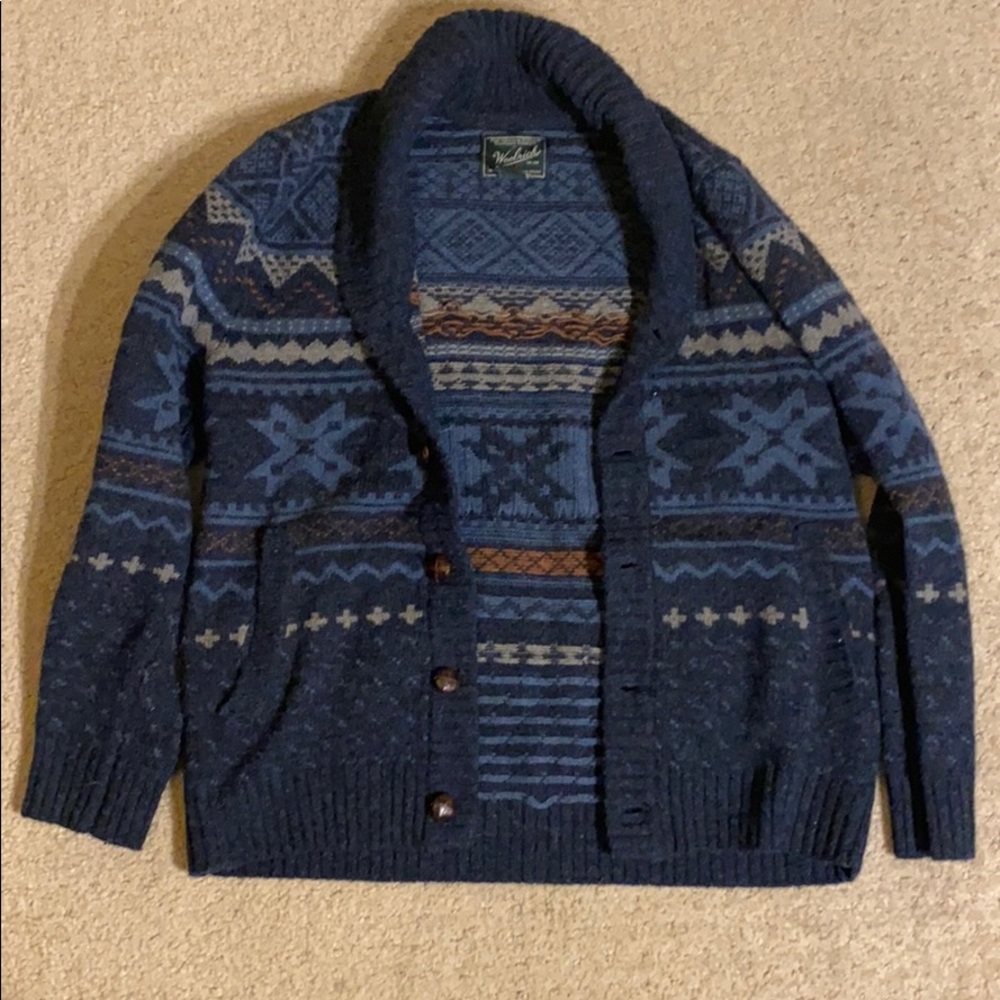 Woolrich men’s cardigan